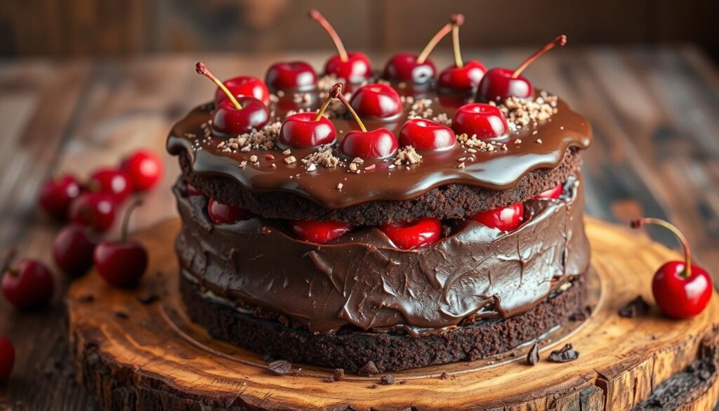 Chocolate Cherry Cake