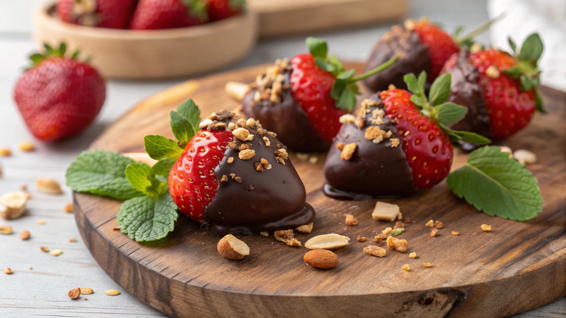 Carob Covered Strawberries Recipe