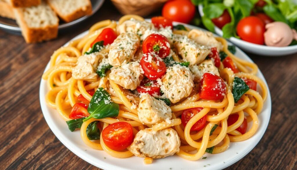 Garlic Parmesan Chicken Pasta: Creamy & Flavorful Recipe