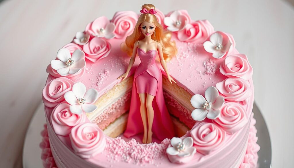 barbie cake