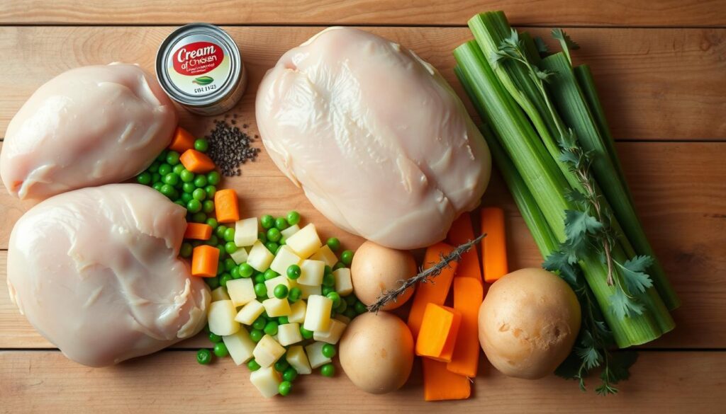 Crockpot Chicken Pot Pie 