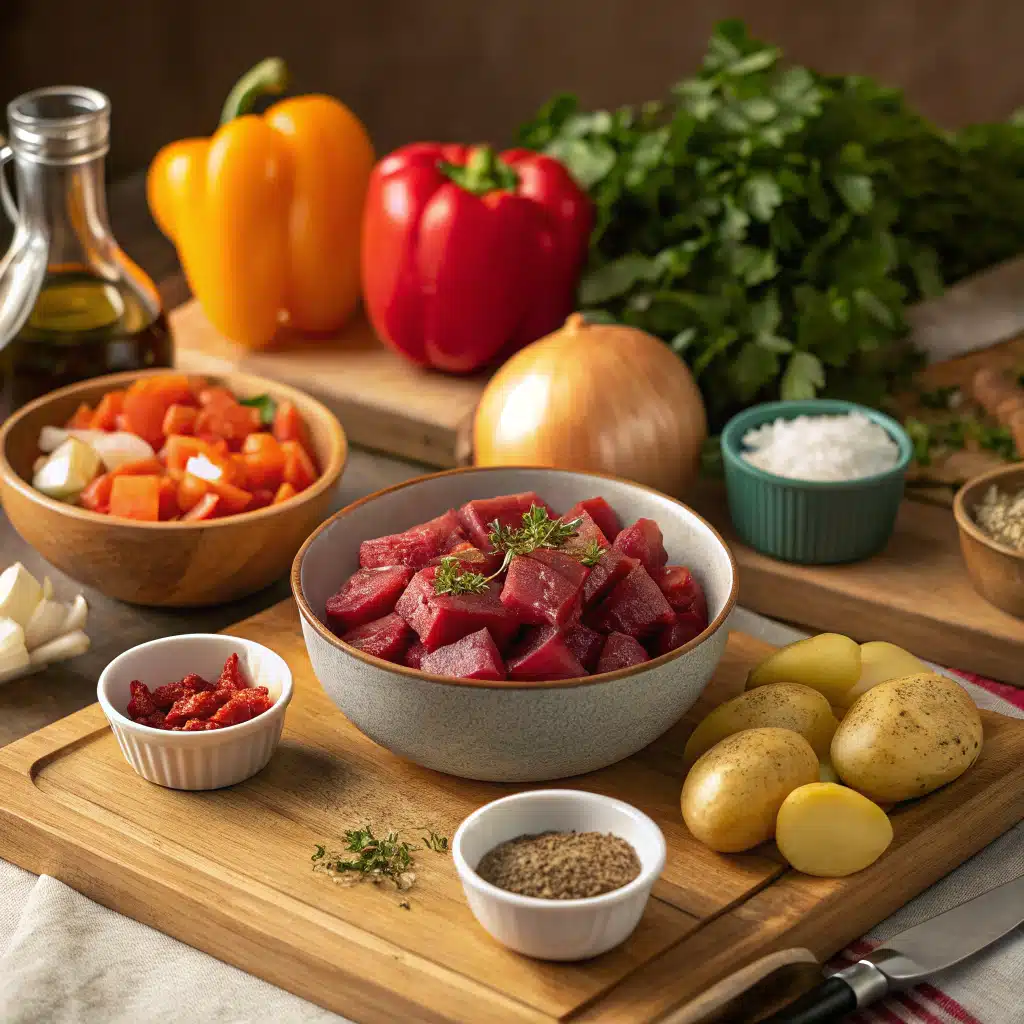 difference between Hungarian and American goulash