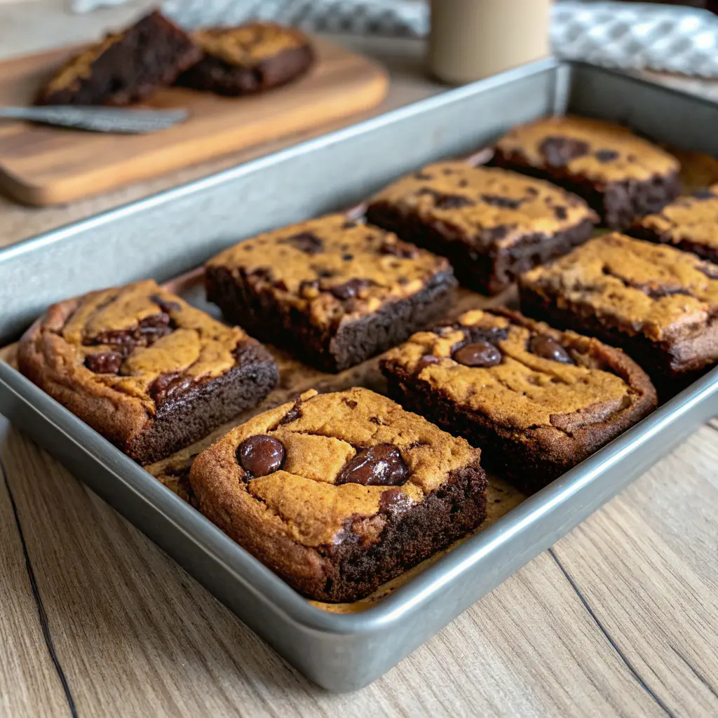 Fudgy Chewy Brookies