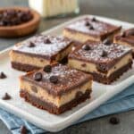 nutella cheesecake bars
