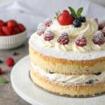 Quick Italian Cream Cake