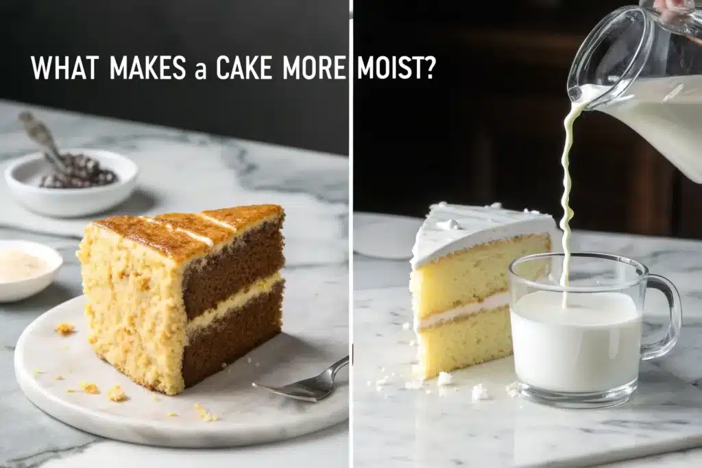 What Makes a Cake More Moist: Milk or Water? [Baker's Guide]
