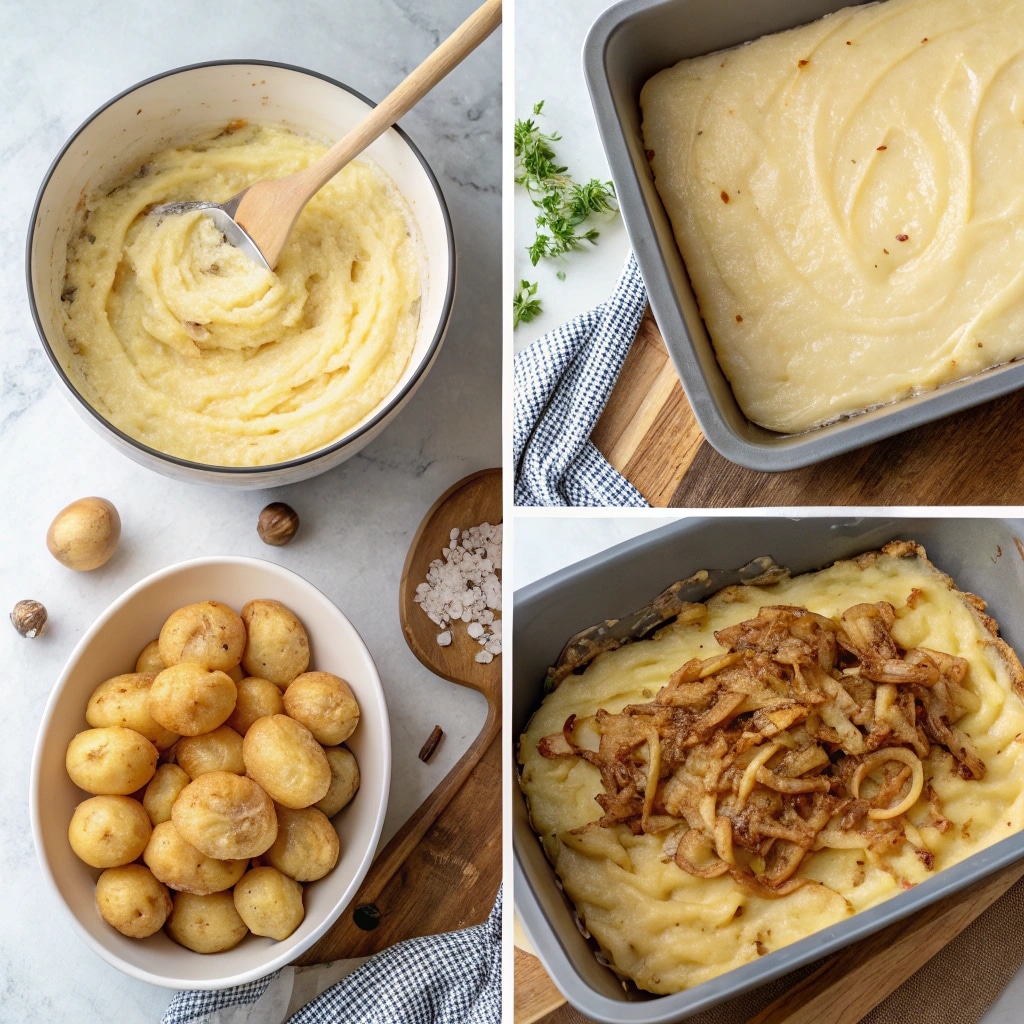 French Onion Funeral Potatoes 