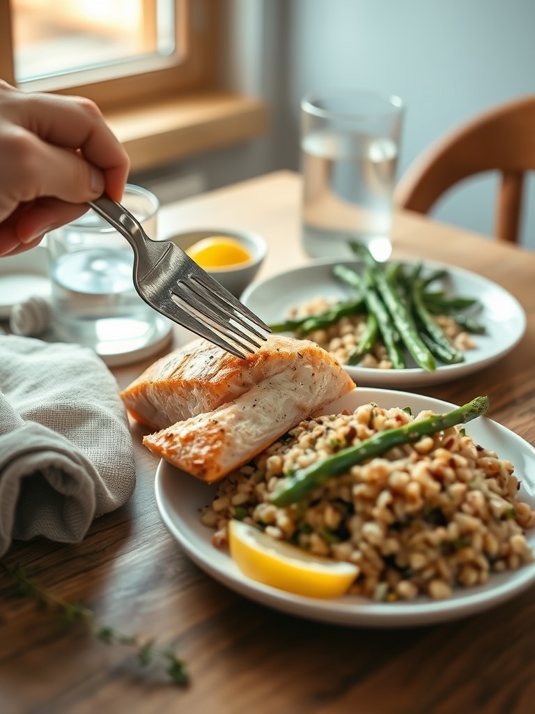 baked salmon recipes - serving suggestion