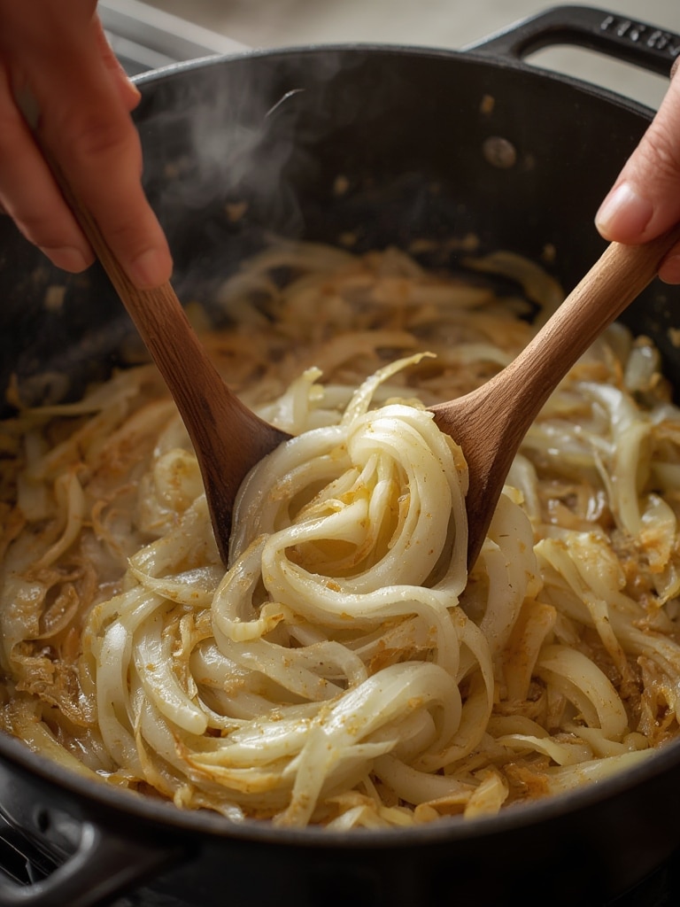 goulash recipe - cooking process