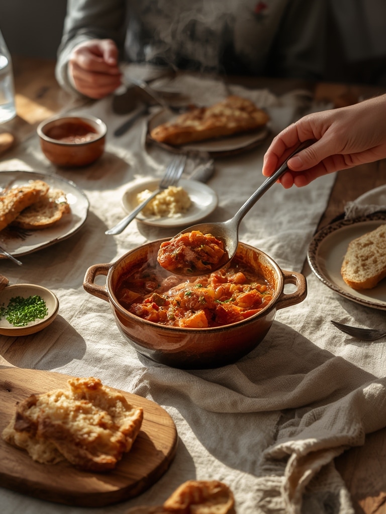 goulash recipe - serving suggestion