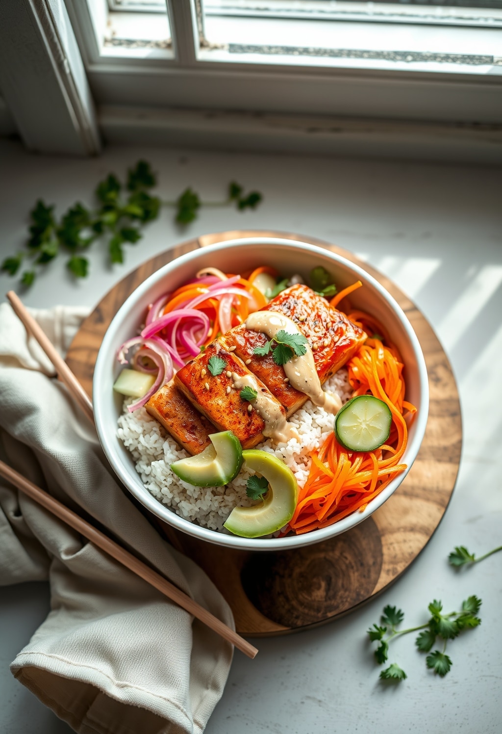 salmon bowls recipe