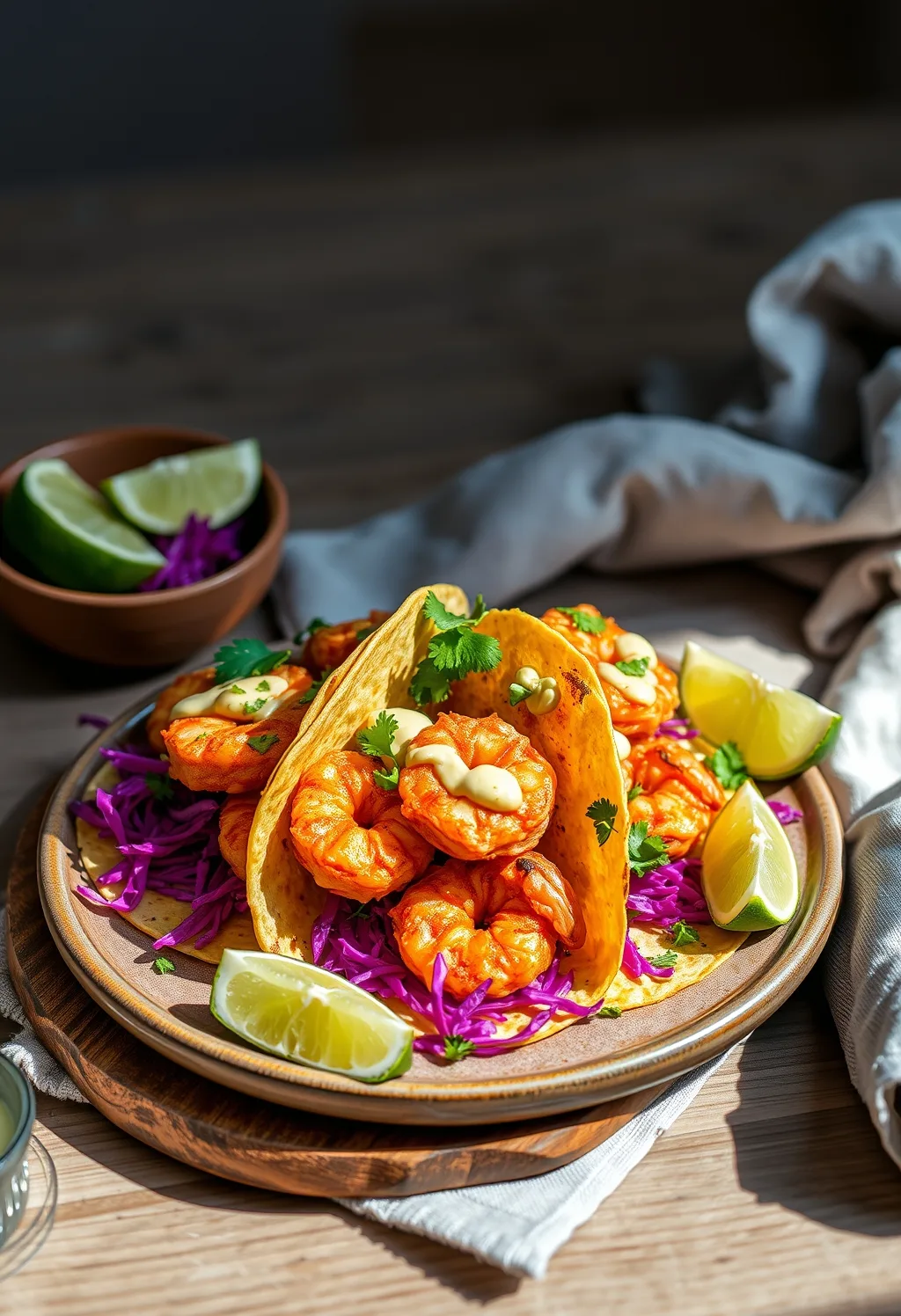 shrimp tacos